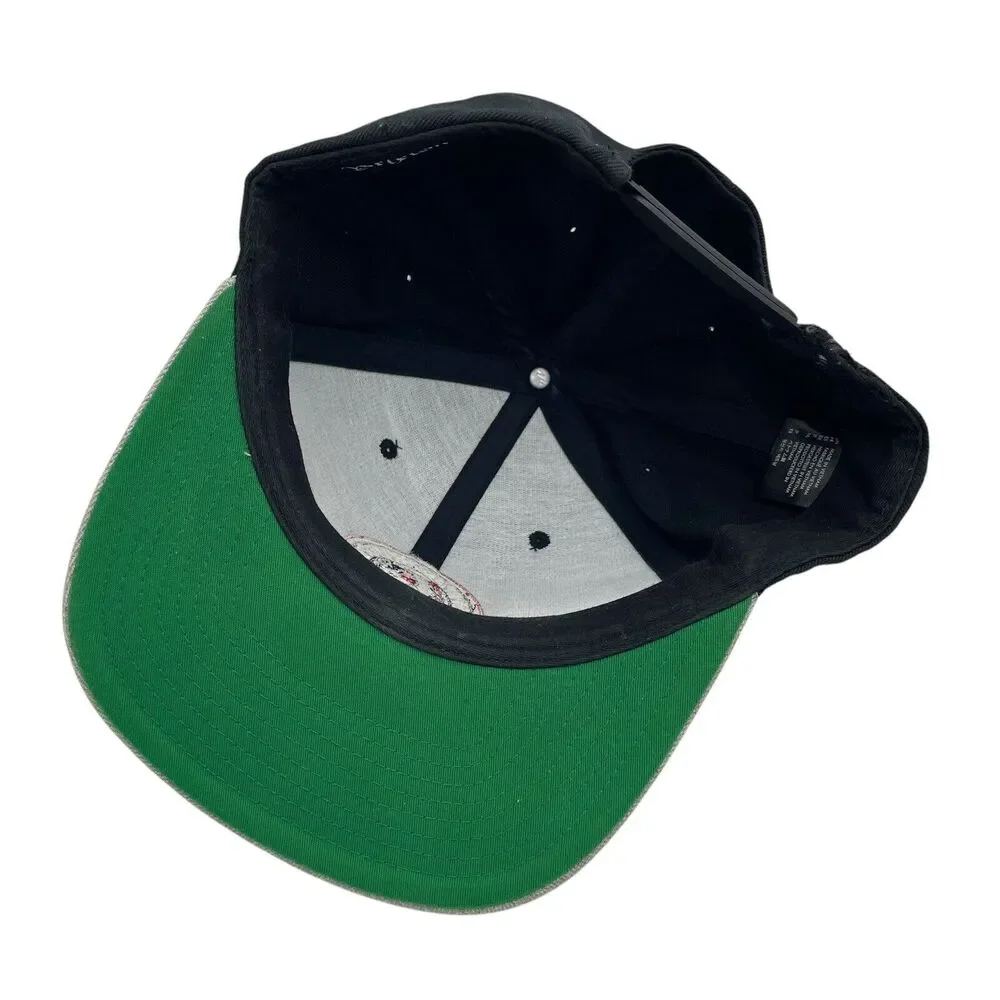 Brixton Mfg. Company Hat Co. Gray Black Snapback Hat Cap
